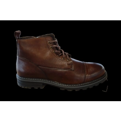 Moskała skórzane sztyblety traper brąz tęg G nr.45