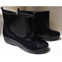 Botki damskie bardzo szerokie koturn 4cm teg. K 41