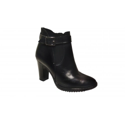 Botki damskie czarne obcas 8cm nr.38