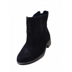 Skórzane  botki na bardzo szeroką stopę i łydkę teg H  NR 38