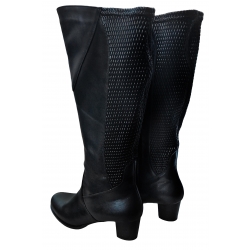 Kozaki Filipczyk skórzane czarne tęg.H obw.44-46 nr37