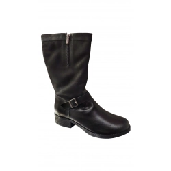 Kozaki damskie czarne obcas 3,5cm nr.41