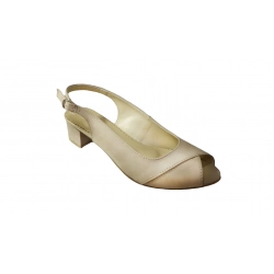 Sandały damskie capucino obcas 4cm nr.37
