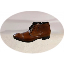 Skórzane brązowe sztyblety tęg G nr.42