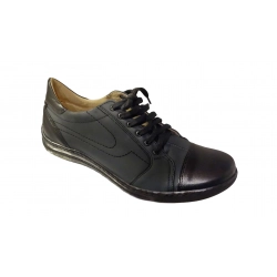 Buty sportowe damskie skórzane czarne nr.38