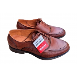 skórzane półbuty moskała brązowe tęg G nr.41