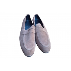 Skórzane półbuty Moskała beżowe tęg G nr.45