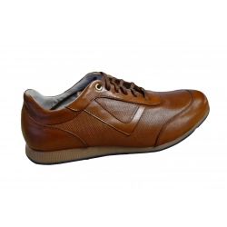 Sportowe skórzane półbuty brąz tęg G nr.40