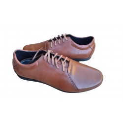 skórzane półbuty sportowe Moskała brązowe tęg G nr.44