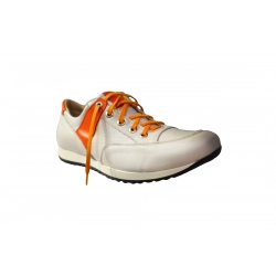 Buty sportowe biało - pomarańczowe nr.39