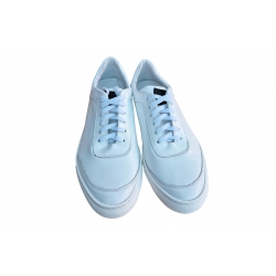 skórzane buty sportowe Moskała białe tęg G nr.42