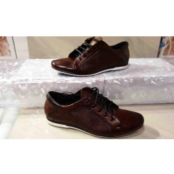 MOSKAŁA skóra BUTY męskie BORDO rozmiar 43
