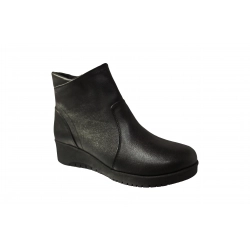 Botki damskie czarne obcas 3,5cm nr.37