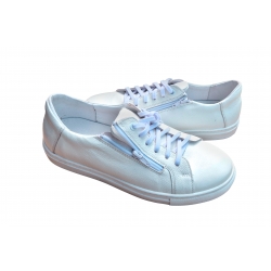 skórzane półbuty sportowe Białe tęg G nr.42