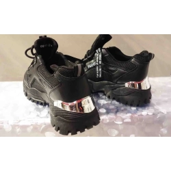 Buty sportowe  Fashion  czarne gruba podeszwa 40