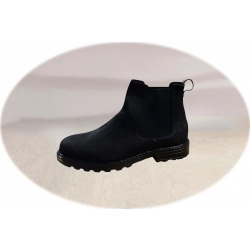 Moskała skórzane czarne sztyblety tęg G nr.43