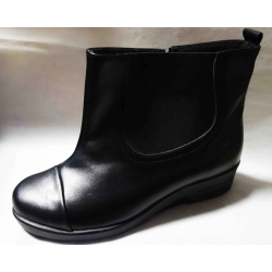 Botki damskie bardzo szerokie koturn 4cm teg. K 41