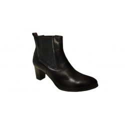 Botki damskie czarne obcas 6,5cm nr.38