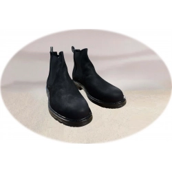 Moskała skórzane czarne sztyblety tęg G nr.41