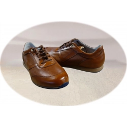 Sportowe skórzane półbuty brąz tęg G nr.40