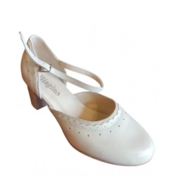 BARDZO SZEROKIE SANDAŁ BEŻ OBCAS 6CM TEG H 38