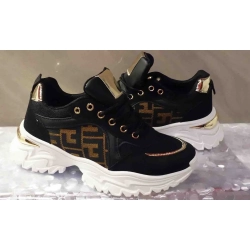 Buty sportowe  Fashion  czarne gruba podeszwa 39
