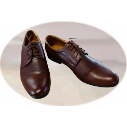 Skórzane półbuty brązowe tęg G nr.40