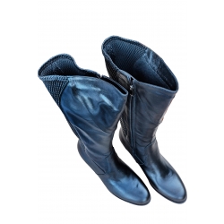 Kozaki Filipczyk skórzane czarne tęg.H obw.44-46 nr37