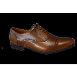 Męskie skórzane półbuty brązowe tęg G nr.39