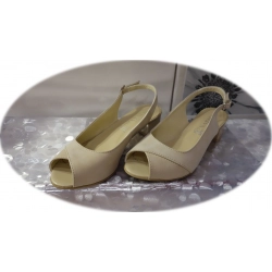 Sandały damskie capucino obcas 4cm nr.37