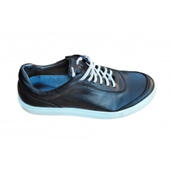 skórzane buty sportowe Moskała czarne tęg G nr.42