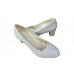 Czółenka damskie ze skóry cappucino obc.6cm nr.37