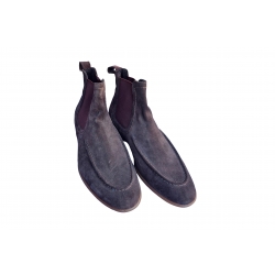 skórzane męskie Sztyblety Moskała brązowe tęg G nr.43