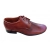Eleganckie skórzane półbuty brązowe tęg G nr.37