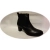 Botki damskie czarne obcas 6,5cm nr.38