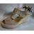 sandały damskie ESPADRYLE brąz tęg G 41