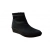 Botki damskie granat z nubuku obcas 4cm nr.37