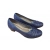 Czółenka damskie ze skóry granatowe obc.5 cm nr.38