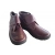 Botki damskie skórzane burgund obc.3cm nr.37