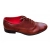 Eleganckie skórzane półbuty brązowe tęg G nr.36