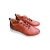skórzane buty sportowe  Brązowe tęg G nr.42