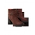 Botki skórzane bordo obcas 4 cm nr.37