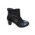 Botki Czarne skórzane obc.7cm nr.37