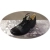 Buty sportowe damskie skórzane czarne nr.38